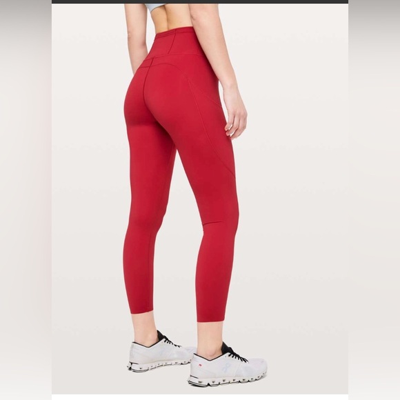 lululemon athletica Pants - Lululemon Fast and Free Leggings with 25” inseam- Like New